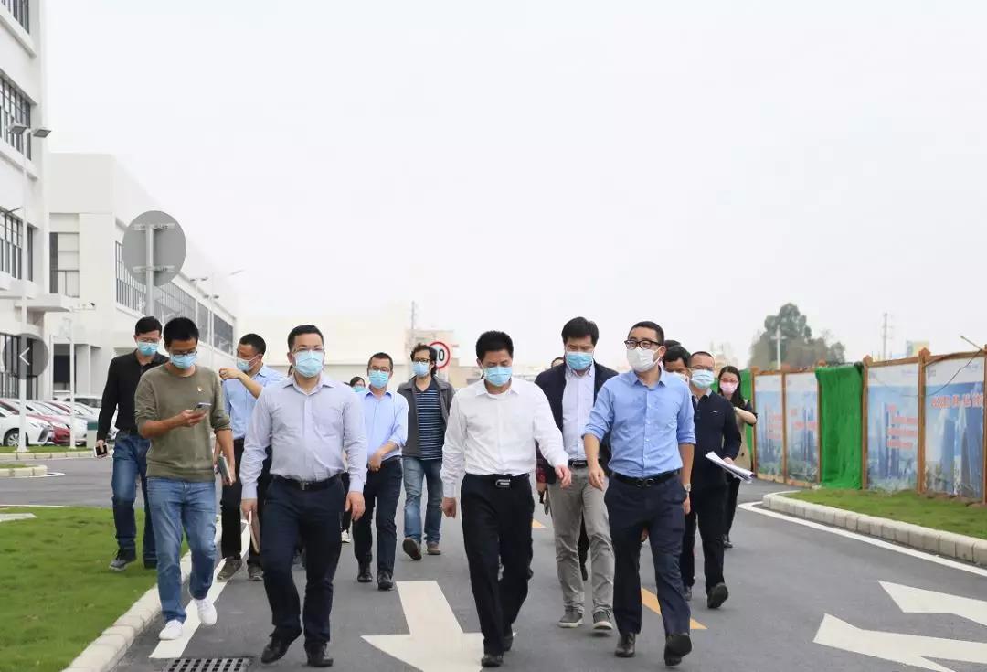 顺德区委副书记、区长彭聪恩一行调研kaiyun开云环境顺德环保科技产业园